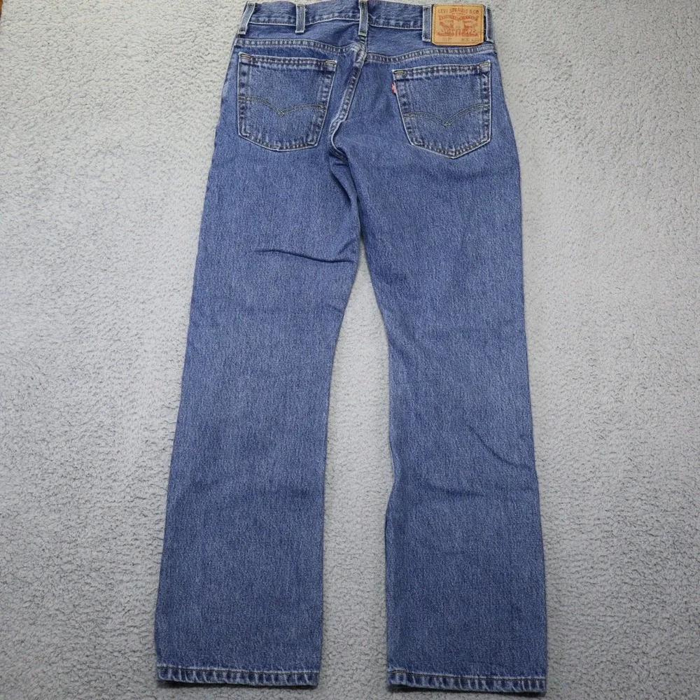 Levis 517 Bootcut Jeans Mens 31x30 Medium Wash Blue Denim 100% Cotton A63939